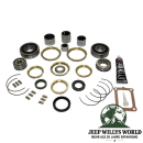 Master Reparatur Kit für AX15 Schaltgetriebe inkl. Lager, Dichtungen, Simmerringe, Synchronringe, RTV Dichtmasse und Kleinteile Set. Jeep Cherokee XJ / Wrangler YJ / TJ / Grand Cherokee ZJ (1988-1999).