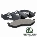 Bremsklötze Satz vorne. Jeep Wrangler YJ TJ, Cherokee XJ, Grand Cherokee ZJ ZG  (1990-2006)