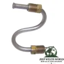 Bremsleitung Radbremszylinder vorne rechts oder links. Ford GPW, Jeep CJ2A CJ3A CJ3B CJ5 CJ6 ,Willys MB, M38 M38A1 (41-71).