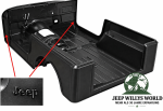 Body Karosserie mit seitlicher Prägung Jeep Wrangler 87-95