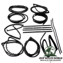 Karosserie Dichtungen Master Set 15-teilig Jeep CJ 76-81