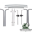 Verdeckgestänge Field Top Jeep CJ2A 46-49