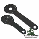 Scheibenrahmen Versteller Ausstellarm links Jeep CJ2A 46-49