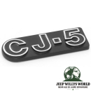Jeep CJ5 Emblem Schriftzug "CJ-5" Jeep CJ 72-83