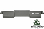 Armaturenbrett Polster Dashpad Grau mit Logo Jeep CJ 76-86