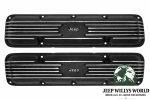 Valve Cover Pair Aluminum with Jeep Logo Jeep CJ 5,0 + 5,9 L 8 Cyl. 76-86