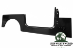 Karosserieseitenteil rechts mit Prägung Jeep CJ7 Wrangler 76-95