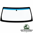 Windschutzscheibe Colour Verglasung grün mit Blaukeil Jeep Cherokee 92-01