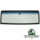 Windschutzscheibe grüne Colourverglasung & Blaukeil Jeep Wrangler JK (07-18)