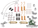 Bremsen Feder und Kleinteile mit Bremsennachsteller Kit hinten 10'' Bremse Jeep CJ Wrangler Cherokee 78-89