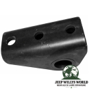 Blattfedernaufnahme am Rahmen Jeep CJ + Willys Bj. 53-71