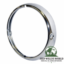 Scheinwerferring Chrom Jeep CJ 53-71