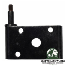 Blattfederhalteplatte vorne rechts Jeep CJ Willys Ford GPW 41-71