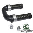 Blattfeder Federschäkel Kit vorne oder hinten links Jeep CJ + Willys 41-64