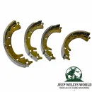 Raybestos brake shoe set rear Jeep CJ5 CJ7 CJ8 78-86