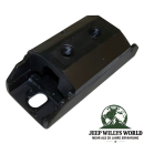 Getriebegummi Getriebeauflage hinten 5.9L, 5.0L, 4.2L, 3.8L, 2.5L GM AMC Motor Jeep CJ SJ (70-91).
