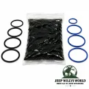 Crown Lenkgetriebe Dichtsatz Servo Lenkgetriebe Jeep Wrangler YJ / Cherokee XJ / Comanche MJ / Gand Wagoneer SJ / Grand Cherokee ZJ (1984-1996) Direkt passendes Ersatzteil in Originalqualität.