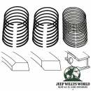 Piston Ring Set .030" Oversize 5,9 L 8 Cyl. Jeep CJ 73-86