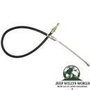 Bremsseil hinten links für Jeep CJ5 & CJ7 78–80 mit 10