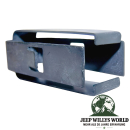 Klammer für den Schalthebel, Schaltstock am NP231 Verteilergetriebe und T4 oder T5 Schaltgetriebe. Jeep SJ / J Serie / CJ5 / CJ7 / CJ8 / Cherokee XJ / Wrangler YJ (1982-1995).