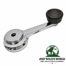 Fensterkurbel Chrom Jeep CJ + Wrangler 76-95