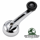 Fensterkurbel Chrom Jeep CJ + Wrangler 76-95