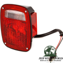 Tail light US Right with Side Marker Jeep CJ 81-86