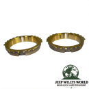 Synchronring Set 3. und 4. Gang SR4, 5. Gang T5 Schaltgetriebe Jeep CJ / SJ / Cherokee XJ (80-86)