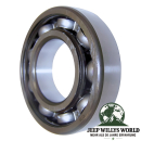 Lager für die Ausgangswelle (vorne oder hinten) am NP228, NV241, NV241OR, MP1522, MP1622CC, MP2010, MP3022 oder MP3023 Verteilergetriebe. Jeep Cherokee XJ / Wrangler TJ / JK / JL / Grand Cherokee WK2 / WL / Gladiator JT / Liberty KJ / KK (1984-2026).