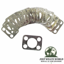 Achsschenkel Einstellscheiben Vorderachse Dana 25 + 27 Jeep CJ + Willys 41-71