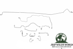 Bremsleitungssatz 9-teilig Edelstahl Jeep Grand Cherokee 93-98