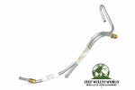 Benzinleitung Set Edelstahl Benzinpumpe zum Vergaser Jeep CJ7 5,0 L 76-81