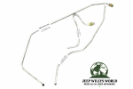 Benzinleitung Set Edelstahl Benzinpumpe zum Vergaser Jeep CJ7 4,2 L 76-80