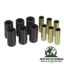 Blattfederbuchsen Set vorne oder hinten PU schwarz Jeep CJ 55-75