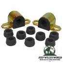 Stabilisatorgummi Set Ø 24mm PU vorne schwarz Jeep CJ 76-86