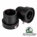 Axle Tube Seals schwart Dana 30 Vorderachse Jeep Wrangler + Cherokee + Grand Cherokee 84-06