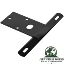 Kennzeichenhalter Nummernschild Halter Schwarz Jeep CJ 76-86