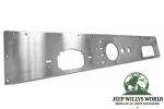 Armaturenbrett Panel Edelstahl Jeep CJ5 CJ7 CJ8 76-86