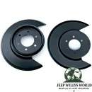 Bremsscheiben Spritzblech Paar vorne Jeep CJ 77-78