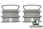 Rückleuchtenschutzgitter Titan Look Jeep CJ + Wrangler 76-06