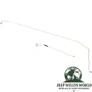 Brake Line Set Frame-Mounted for Jeep CJ3B 56-64
