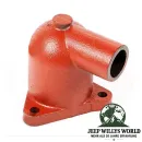 Thermostatgehäuse für 2,2 L L-Head Go Devil Motor. Jeep CJ / Willys MB / M38 / M38A1 / Ford GPW (1941-1953).