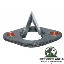 Vergaserfußdichtung mit Diffusor Jeep CJ Willys Ford GPW 41-53