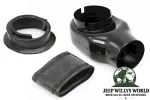 Vergaserhorn Ansaugrohr Set Jeep Willys MB M38 CJ2A CJ3A Ford GPW 41-53