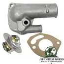 Thermostat Gehäuse Set Jeep CJ + Wrangler + Cherokee 81-90
