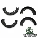 Crown Handbremsbeläge Paar hinten, rechts & links. Jeep Grand Cherokee ZJ (1994)