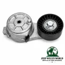 Riemenspanner Umlenkrolle Laufrolle mit Flachriemen Jeep Wrangler TJ / Cherokee KJ 2,4L (2002-2006)