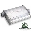 Sport Endschalldämpfer 2,25" Jeep CJ Wrangler 2,5 + 4,2 + 5,0 L 76-95