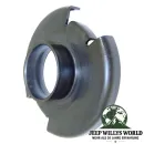 Ölabstreifring Halteblech für Manschette hintere Kardanwelle für das NP231 und NP242 Verteilergetriebe. Jeep Cherokee XJ / Wrangler YJ / TJ / Grand Cherokee ZJ / ZG / WJ / WG (1987-1996).