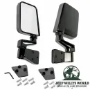 Außenspiegel Set Schwarz HIGHROCK 4x4 Jeep Wrangler 87-02